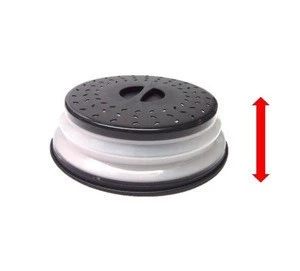 Collapsible Microwave lid microwave oven parts Microwave Plate Cover Back Cover Diameter 26.5cm