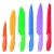 Import Color Coded Kitchen Knives with Soft-touch Handles from China