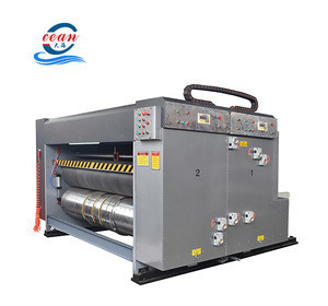 Color Printing Box Flexo Corrugated Printing Machine rubber gasket