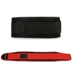 Colorful custom nylon weight lifting waist power belt accessories for bodybuilding