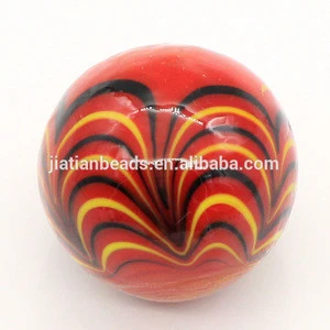 Colorful decoration lampwork easter eggs glass ball