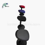Comfortable Professional and attractive ergonomics height adjustable wobble office chair stool