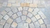 Competitive price pavers outdoor garden High quality sandstone cobbles from Vietnam