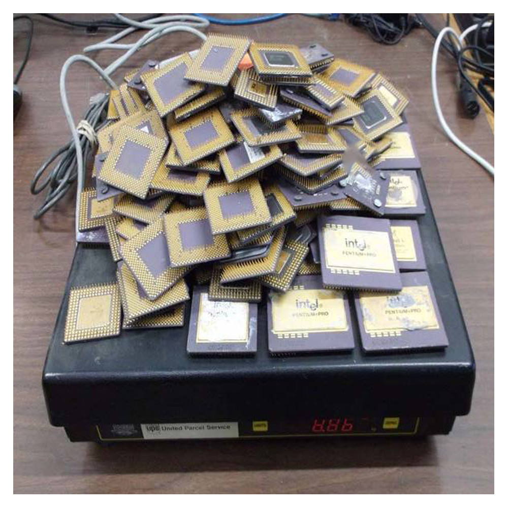 Buy Computer Cpu Processor Scrap With Gold Pins Ram Fingers from TRADE ...