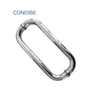 Condibe stainless steel glass door pull handle