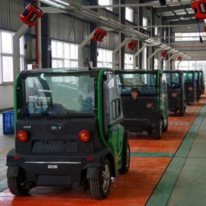 conveyor of sightseeing electric car bus assembly line conveyor transporter manufacture factory