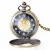 Import copper skeleton mechanical pocket watch for men and women from China