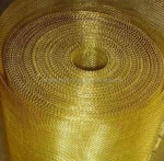 copper square wire mesh screen / brass woven wire mesh