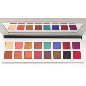 Cosmetics 16 Color Eye Shadow Customized Private Label Pigment Eye Shadow Palette