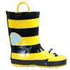 cow print rain boots with loop wellie boots wholesale fashion wellington boot