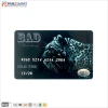 Credit debit cards standard Embossing code plastic card with both sides color printing