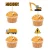 Import Cupcake Toppers Boys Favoriat Fruit Picks Cake Decorating Tools for Party Supplies (Engineering Vehicles) from China