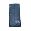 Custom 6 bulit-in handle black pvc funeral death body bag