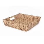 Custom Handmade Seagrass Woven Bamboo Toys Kitchen Storage Baskets