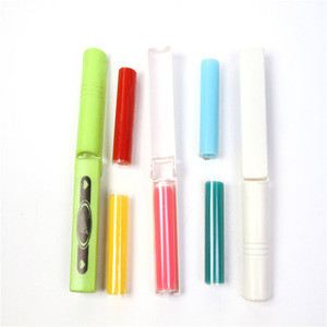 Custom large silicon cotton roller with long handle for clothes cleaning tape
