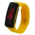 Custom led student sports bracelet watch LED  silicone kids smart watch