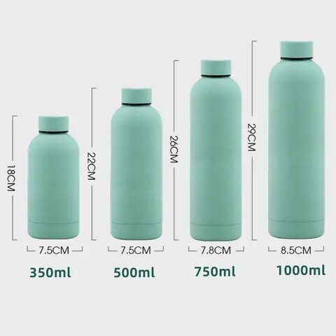 Buy Custom Logo 500 Ml Double Wall Vacuum Insulated Stainless Steel ...
