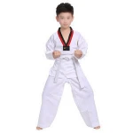 Custom Logo Adult Child Martial Arts Suit Taekwondo Uniform