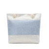 Custom Logo beach bag Gold and silver silk simple atmosphere single shoulder bag jewelry cosmetic storage bag