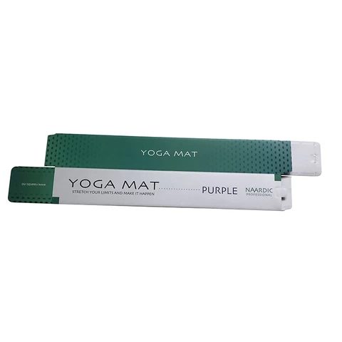 Custom Logo Yoga Matt Packaging Corrugated Cardboard Paper Shipping Mailing Carton Box