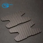 Custom made CNC carbon Fiber Part, Light Carbon Fibre Parts for Knife