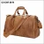 Import Custom Made Large Size Top Selling Vintage Crazy Horse Leather Men&#x27;s Travel Duffel Bag from China