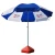 Import Custom made printing 160g polyester advertising beach umbrella from China