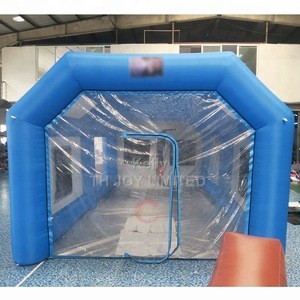 custom make giant inflatable spray booth for car painting maintanience