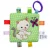 Import Custom newborn baby appease towel Comforting Blanket soft tattle baby teether toy from China