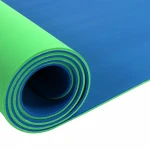 Custom organic eco friendly embossed yoga gym mat