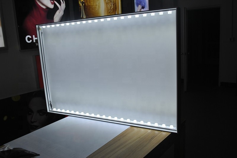 Buy Custom Outdoor Double Side Advertising Led Light Box Poster Tension ...