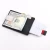 Import Custom rfid blocking front pocket business id card genuine leather credit visa card holder wallet for men from China