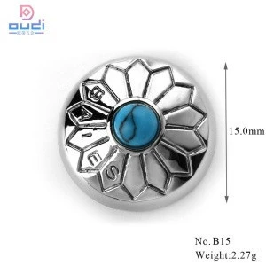 custom round 15mm metal rivets for leather bags ,rivet button metal screw rivet with rhinestone