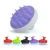 Custom Silicone Eco Safe Cute Child Plastic Natural Hairbrush With Logo