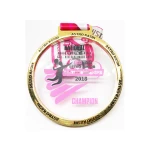 Custom Sport Military Miraculous Trophies And Marathon Metal Running Key Gold Soccer Catholic Award Medal//