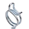 Custom steel wire formed spring hose clamp