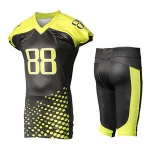 Custom team uniform name and number durable american football jersey uniforms
