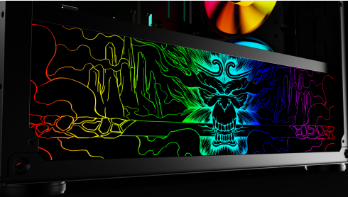 Buy Custom Tempered Glass Desktop Mid Tower Pc Cabinet Atx Gaming ...