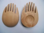 custom wood oak mango oliva acacia rose wood salad craft servers wooden salad hand