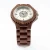 Import Custom Wooden Watch Skeleton Jam Tangan Kayu Murah Design Your Own Wooden Watch 3ATM Mechanical Wood Case Band WristWatch from China