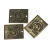 Import Customization Engraved Metal Labels 3d Metal Die Cut Antique Furniture Labels from China