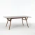 Import Customize Wooden Mid-Century Expandable Dining Table from China