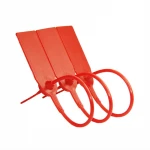 Customized 300mm Stock Indicative One Time Use High Security Tamper Proof Self Locking Adjustable Fire Extinguisher Plastic Seal