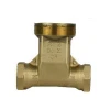 Customized check water valve brass body