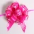 Import customized color glitter gift plastic ribbon pom pom pull bow  for wedding decoration christmas gift from China