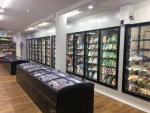 Customized Display Cold room Walk in cooler cold room with display glass doors