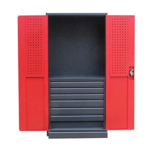 Customized Industrial Tool Cabinet With 7 Drawers Metal Storage Cabinet For Factory Warehouse