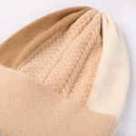 Customized Knitted Hats High Quality Winter Beanies Warm Hats Stylish Warm Nylon Polyester Knit Beanie Hats