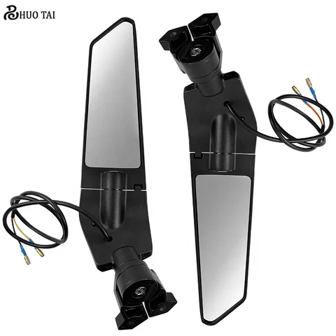 Buy Customized Motorcycle Modified Universal Fixed Wind Wing Rearview ...