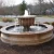 Import Customized outdoor hand carved yellow round fountain with female statue for sale from China